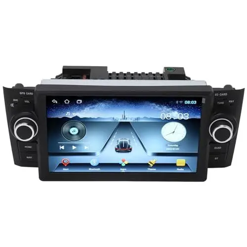 Produktbild: Yctze 7-Zoll-Autoradio, GPS-Navigation, ABS-Touchscreen, Carplay, Multimedia-Player, Ersatz für Grande Punto Linea 2007 Bis 2012