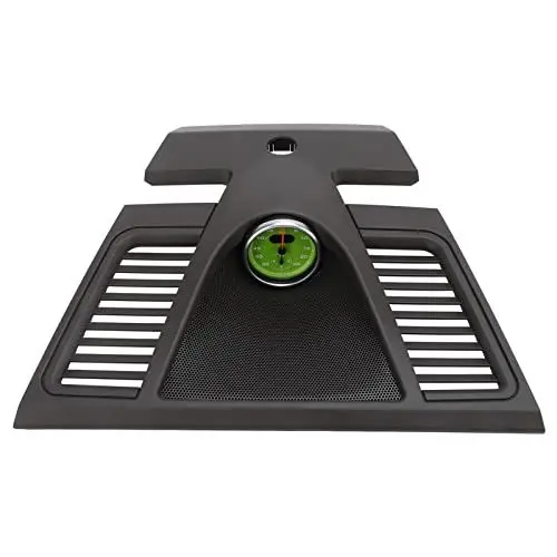 Produktbild: Armaturenbrett-Uhrenblende, Einfache Installation 970 552 151 01 6W0 Verschleißfeste, Exquisite Obere Armaturenbrettabdeckung in der Mitte, Professionell für Autos (GRAY #15)