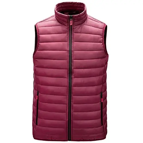 Produktbild: Armellos Daunenjacke Herren Daunenjacke Herren Winter Leichte Steppjacke Herren Herrenjacken Armellos Militär Jacke Gelbe Regenjacke Herren Leichte Winterjacke Herren Daunenjacke Rot Xl
