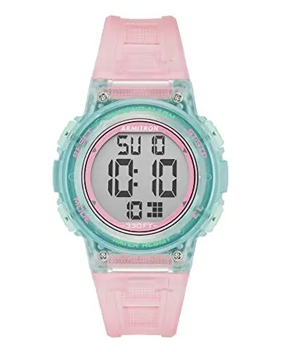 Produktbild: Armitron Sport Women's Digital Chronograph Resin Strap Watch, 45/7086 Pink/Turquoise