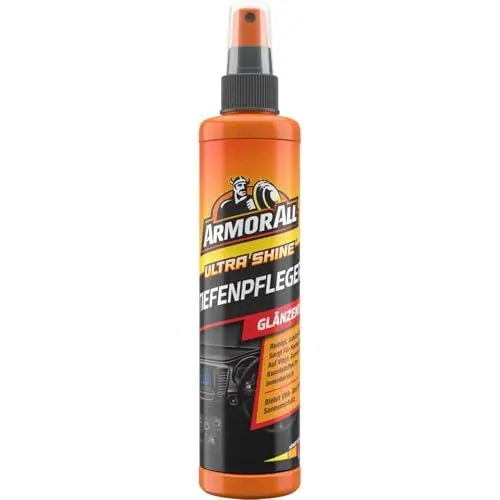 Produktbild: Armor All 10043L Kunststoff-Tiefenpfleger glänzend 300 ml für Vinyl, Gummi, behandeltes Leder, versiegeltes Holz u.v.m.