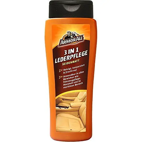 Produktbild: Armor All 13255L ALL 3in1 Lederpflege seidenmatt 250 ml GAA13250GE, Reinigung, Pflege und Auffrischung mit UV-Schutz