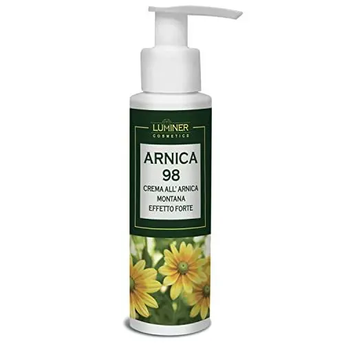 Produktbild: Arnika für Pferde für den menschlichen Gebrauch 100ml, starke Arnika und Teufelskralle Creme für Gelenk- und Muskelmassage, schnell wirkende konzentrierte natürliche Formel Made in Italy LUMINER