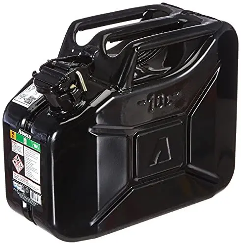 Produktbild: ARNOLD 6011-X1-2001 Metall-Kraftstoffkanister 10L, schwarz