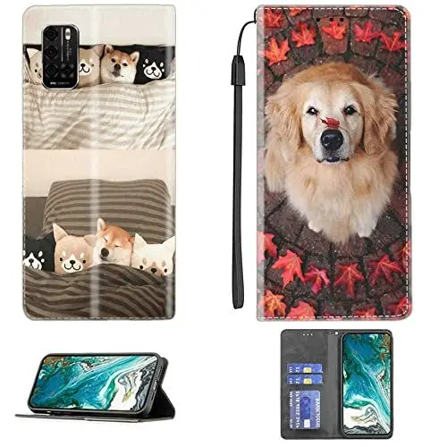 Produktbild: Aroepurt Flip Stand Hülle Für Hisense Infinity H50 Lite Hülle Handyhülle Case Cover aus PU-Leder mit Ständer, magnetische Brieftasche CPT60