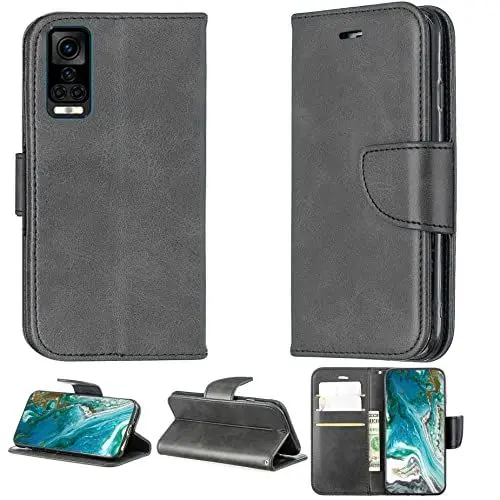 Produktbild: Aroepurt Flip Stand Hülle Für Hisense Infinity H60 Lite Hülle Handyhülle Case Cover aus PU-Leder mit Ständer, magnetische Brieftasche YZW-HEI