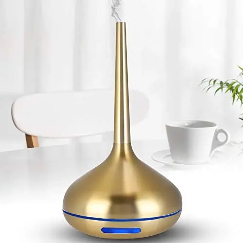 Produktbild: Diffuser Luftbefeuchter 120ml, Diffusor Aromatherapie Ultraschall 25dB Ultra Leise, mini Duftzerstäuber Humidifier mit Timer Abschaltautomatik function