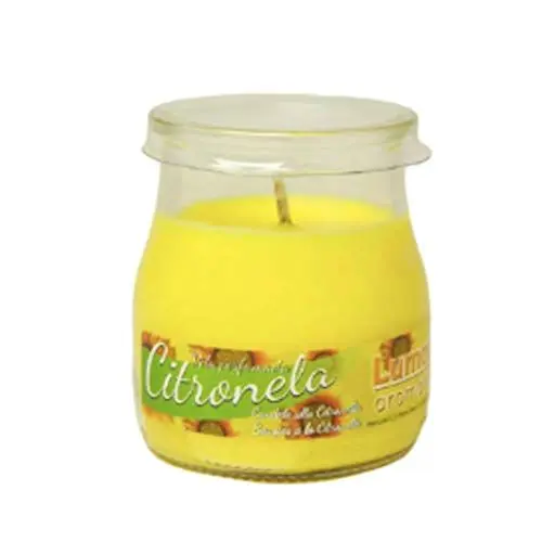 Produktbild: Aromatium Lumar Duftkerze Gr.Citronella (Yogurin) Wellnessartikel, Wachs, Mehrfarbig, 100 g, 12