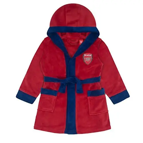 Produktbild: Arsenal FC - Baby Fleece-Bademantel mit Kapuze - Offizielles Merchandise - Geschenk - 0-6 Monate