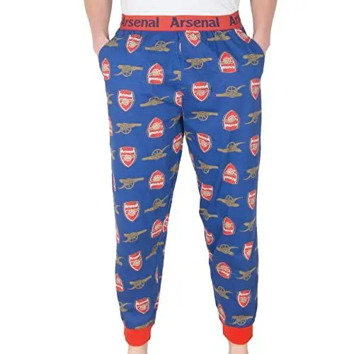 Produktbild: Arsenal FC - Herren Schlafanzughose - Offizielles Merchandise -Fangeschenk - Dunkelblau - XXL
