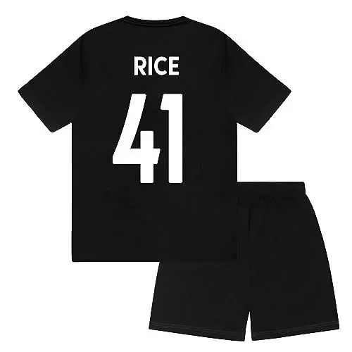 Produktbild: Arsenal FC - Jungen Schlafanzug - Offizielles Merchandise - Geschenk für Fußballfans - Schwarz Rice - 10-11 Jahre