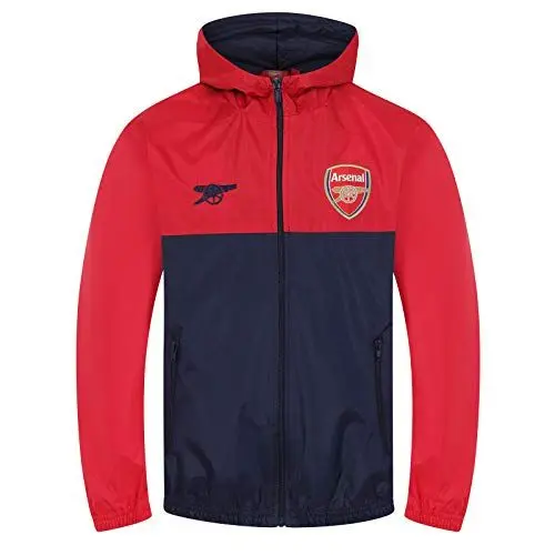 Produktbild: Arsenal FC - Jungen Wind- und Regenjacke - Offizielles Merchandise - Geschenk für Fußballfans - Rot - 2-3 Jahre