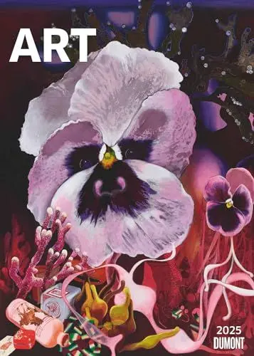 Produktbild: DUMONT - Art Kalender: Malerei heute 2025 Wandkalender, 50x70cm, Posterkalender mit Werken von verschiedenen Künstler*innen, limitierte und nummerierte Auflage