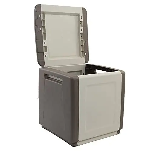 Produktbild: Art Plast Kissenbox CB1/T Gartenbox Auflagenbox Gartentruhe Mehrzwecktruhe 130 Liter