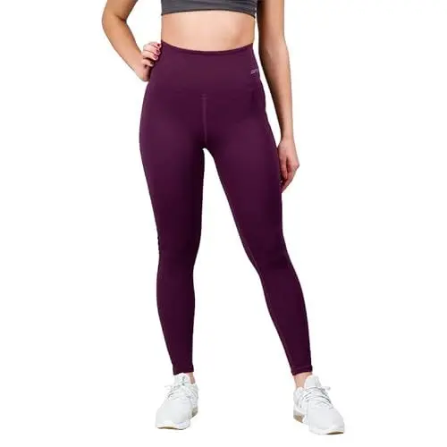 Produktbild: Artefit Perito Kompression Legging – Sport Leggings Damen – Kompression Activewear Sporthose - Blickdichte Kompressionshose - Lila