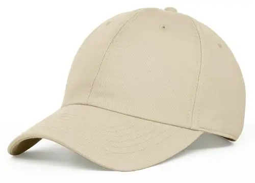 Produktbild: Artexia - Baseball Cap Unisex 100% Baumwolle - Cap Herren und Cap Damen mit Weicher und Flexibler Krone - Basecap Herren und Basecap Damen (DE/NL/SE/PL, Alphanumerisch, Einheitsgröße, Beige)