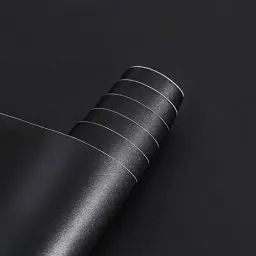Produktbild: Arthome Schwarz Matt 30x254cm Klebefolie Möbel, Abziehen und Aufkleben Selbstklebende Tapete Dekorative Vinyl möbelfolie für Möbel Küche Schränke Möbel Tische Wand Modern DIY Wandverkleidung