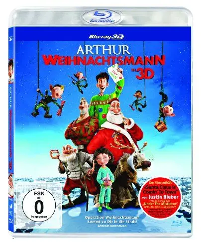 Produktbild: Arthur Weihnachtsmann 3D (3D Blu-ray)
