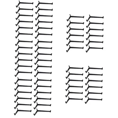 Produktbild: ARTIBETTER 100 Stk Filialpresse Niederlassungen Trunk-moderator Pflanzenzweig-moderatoren Pflanzenstützschnalle Clips Zum Modellieren Von Pflanzen Niederlassungen Trainer Anlage Sport Black