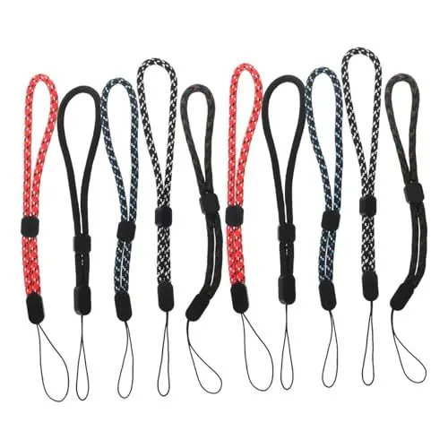 Produktbild: ARTIBETTER 10Stücke Handgelenkband für Schlüssel Verstellbare Lanyards für Handy und Schlüsselbund Strapazierfähig und Verlust Seil für Persönliche