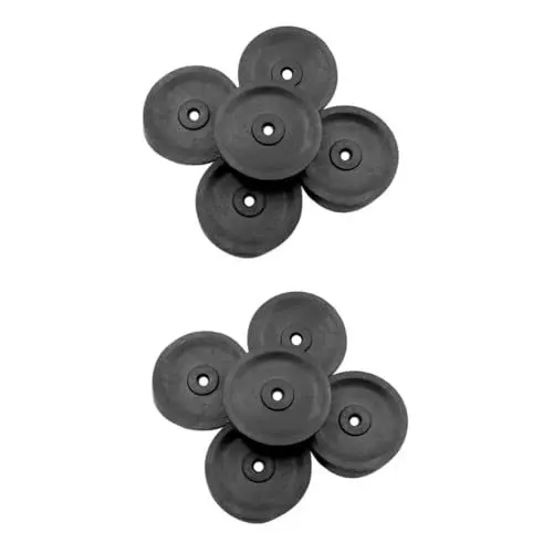 Produktbild: ARTIBETTER 10 Stk Hammer Staubschutz Staubsammler Für Bohrmaschine Staubsammler Für Schlagbohrmaschinen Zubehör Für Staubsammler Hammerschuttsammler Staubfänger Für Bohrmaschine Gummi Black