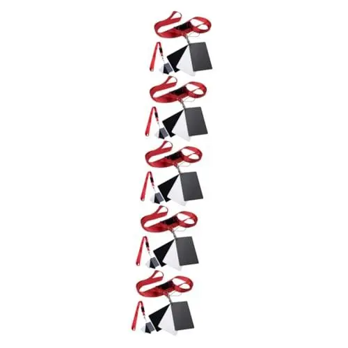 Produktbild: ARTIBETTER 10 Stück Weißabgleich Karte Karton Camo Monitor Kalibrierungstool Weißabgleich Lametta Belichtungsmesser Graukarten Cardenza Videofotografie Karte Individuelles Lanyard