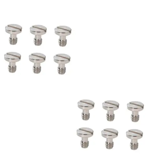 Produktbild: ARTIBETTER 2sets Robuste Edelstahl Schrauben Für Release Platte Stativ Einbeinstativ Kamera Montieren 6 Stücke * 2
