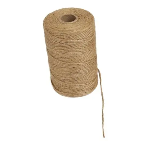 Produktbild: ARTIBETTER 1 Rolle Juteseil gartenvliese weihnachtsdeko weinachtendecor geschenksband Gartenschnur, robust Sisalseil für Katzenkratzer Hanfschnur verpacken dekorative Hanfschnur betäuben