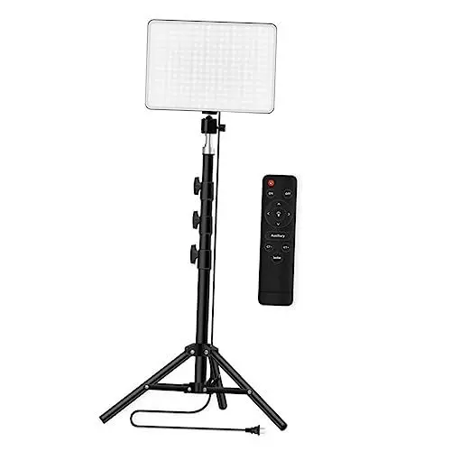 Produktbild: ARTIBETTER 1 Satz -Fülllicht Make up Light schminkleuchte After Series Ferngesteuerter herein Fotografie licht Aufhelllicht LED-Fotolampe Fotografie LED Fülllicht Aluminiumlegierung Black