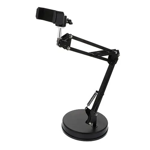 Produktbild: ARTIBETTER 1 Set Desktop-Webcam-Halterung Für Scherenarmständer 360 ° Drehbar 1/4-zoll-schraubanschluss Breite Kompatibilität Für Kamera-blitzlicht SLR