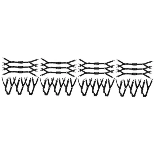 Produktbild: ARTIBETTER 24 STK Helmband Schutzhelmriemen am Kinn Kinnriemen für Bauhelme Hüte Sicherheitshelm Kinnriemen Praktischer Kinnriemen für Sicherheitshelm Helmzubehör Hut-Kinnriemen Polyester