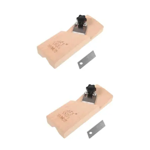 Produktbild: ARTIBETTER 2St Anfashobel für Gipskartonplatten Hobel Holzbearbeitung Kantenanleimwerkzeug Fasenwerkzeug handwerkzeug holzwerkzeug Hobelmaschine zum Fasenkantenanleimen Handhobel 60# Stahl