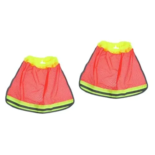 Produktbild: ARTIBETTER 2St Zubehör für Schutzhelme Schutzhelm mit Nackenschutz Schutzhelm Sonnenblende Sicherheitshelm Zubehör Reflektierende Streifen für Sicherheitshelm Hardhat-Schatten Bauzubehör