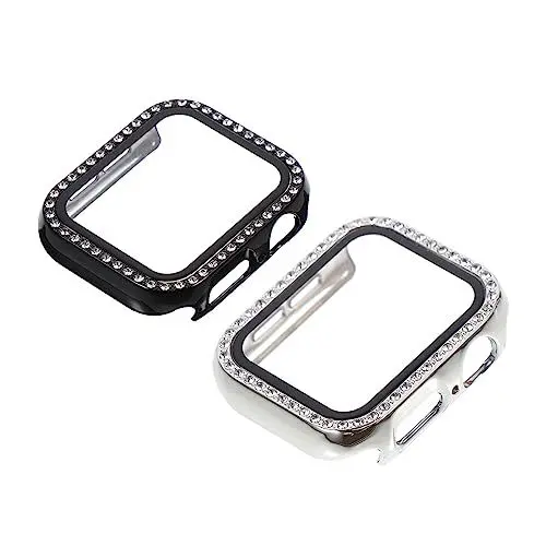 Produktbild: ARTIBETTER 2 STK Uhrengehäuse Displayschutzfolien Bling-Fall Schützende Smartwatch-hülle Smartwatch-Schutz Schützende Uhrenabdeckung Strapazierfähige Uhrenabdeckung Schutzhülle Strasssteine