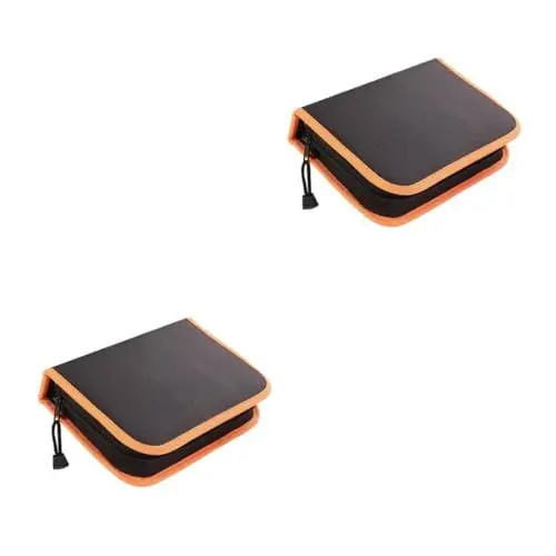 Produktbild: ARTIBETTER 2 Stk Aufbewahrungstasche storage bags lagersystem gravurwerkzeug Kürbiswerkzeuge schnitzen Taschen-Organizer-Beutel Kürbisse Tasche für Schnitzwerkzeuge gemischte Textilien Black