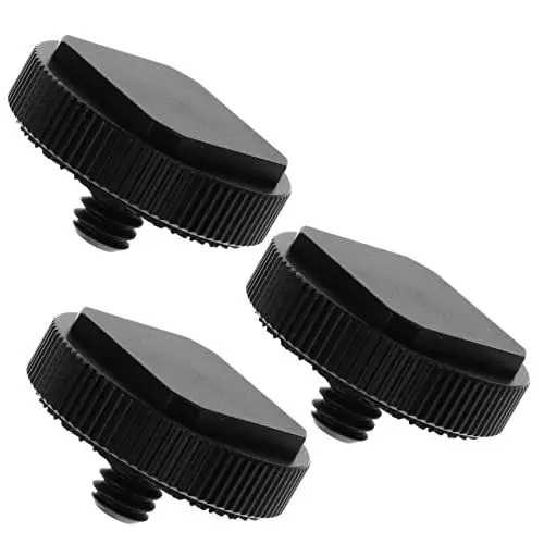 Produktbild: ARTIBETTER 3pcs Hot Shoe Mount Adapter für 1/4 Schraube Kamerahalterung Stativschraube Kaltschuh-blitzständer