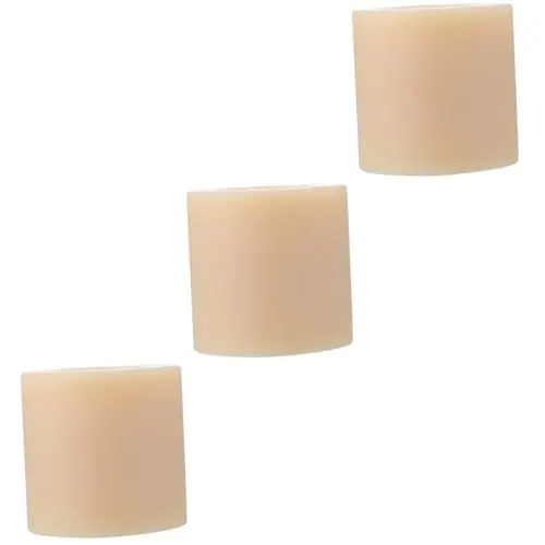 Produktbild: ARTIBETTER 3st Nylon-hohlrohr Durch Spalte Isoliertes Pad Isoliermatte Sparschwein Für Kinderfußball Schwarze Unterlegscheiben Sprühdüsen Für Flaschen Rundlochdichtung Beige