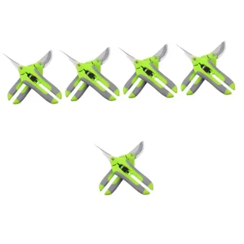 Produktbild: ARTIBETTER 4 Sätze Schere Zum Beschneiden Von Obst Und Gemüse Gartenschere Strapazierfähig Gartenhandwerkzeuge Trimmer Trimmschere Handschere Garten Blumenschere Rostfreier Stahl 2 Stück * 4