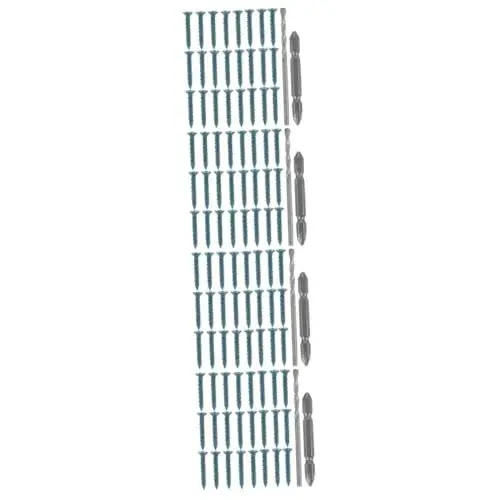 Produktbild: ARTIBETTER 4 Sätze Spiralanker aus Beton Wandanker aus Beton Betonbohrer und Schrauben Betonanker Schraubanker Gipskartonanker Putze, für Beton Wandschrauben mit Kohlenstoffstahl