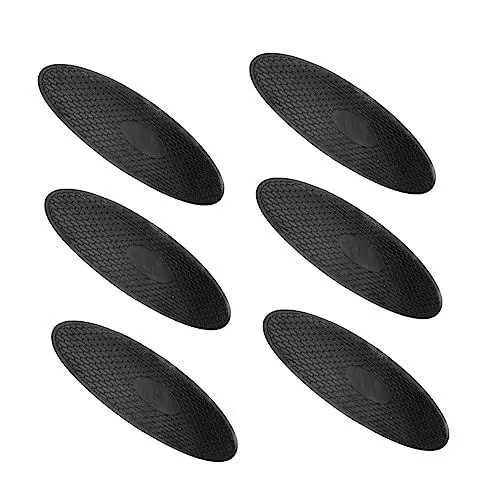 Produktbild: ARTIBETTER 6st rutschfeste Matte Automatische Anti-rutsch-Matte Auto-Anti-rutsch-pad Visitenkartenständer Telefonhalterung Armaturenbrett Matte Dashcams Für Autos Auto-dekor Kieselgel Black