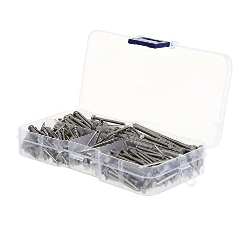 Produktbild: ARTIBETTER 920 Stk fremde Nägel Nagel-Sortiment-Kit Nägel zur Wandveredelung Nagel-Kits fertig Nägel Wandnägel diy nails nagelpilzmittel kleine Nägel Nagelsortiment Rostfreier Stahl Silver