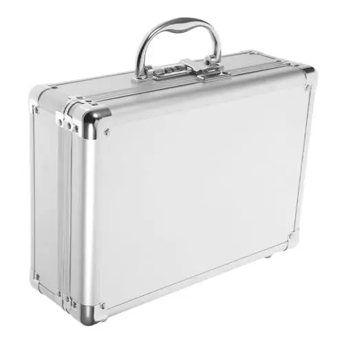 Produktbild: ARTIBETTER Werkzeugkoffer Für Herren Aluminium-aktenkoffer Hartschalenkoffer Griff Metallkoffer Für Outdoor-aktivitäten Wie Wandern Und Camping