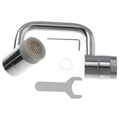 Produktbild: ARTIBETTER 1080grad Faucet Drehbarer Wasserhahn-aufsatz Für Waschbecken Multifunktionaler Luftsprudler Mit Rotation Geeignet Für Badezimmer Und Küche Wassersparer Mit Feinem Sprühauslass