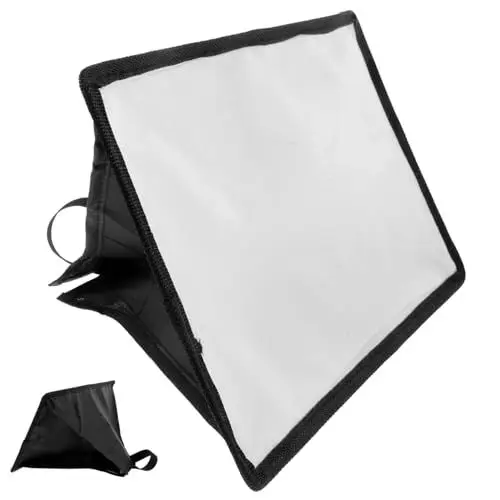 Produktbild: ARTIBETTER Universal Kamera Blitz-diffusor Softbox Für Fotografie Beleuchtung Für Videoaufnahmen 20x30cm Licht Softbox