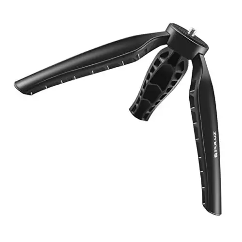 Produktbild: ARTIBETTER Kamerastativ handyhalterung Handy aufsteller fotozubehör Handy Halter Camera Holder Kamerahalter Schreibtischstativ Bildhalter faltbares Broadcast-Stativ Telefonstativ Abs Black