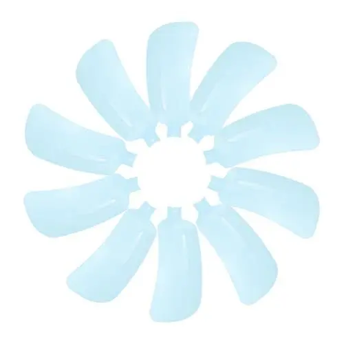 Produktbild: Artibetter 10St kleine Flügel eines Deckenventilators Lüfterarm tauschen Standventilatorblatt mit Sockel Mini Blatt Tischventilator Blatt Lüfterblätter liefern Fan-Zubehör Plastik