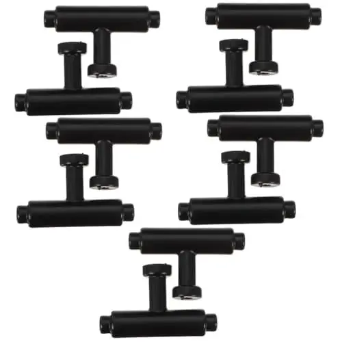 Produktbild: Artibetter 10 Stk Schrankgriff ersatzteile für gartenmöbel ziehgriff schwarze Schranktürgriffe Griff für Möbelknöpfe Kommode Türschnalle Metallgriffe Schubladengriffe aus Metall Zinklegierung