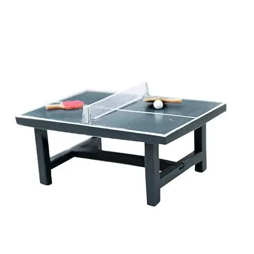Produktbild: Artibetter 1 Satz Mini-Tischtennisplatte Kindersportspielzeug Mini-Tischverzierung Tennis Tisch Outdoor tischtennisplatte Tisch Möbel Spielzeuge kleine Tischtennisplatte Mini-Sportgeräte Baby