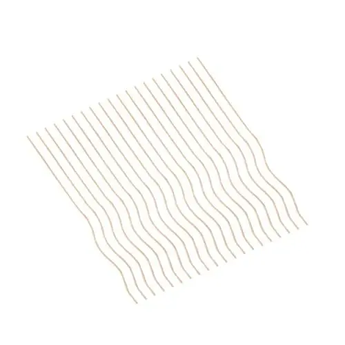 Produktbild: Artibetter 20 STK Ölstäbchen Spa Nachfüller Duft Stil Bett Spirale Natürliches Schilf Zuhause Zimmer Gewelltes Schilf Wohnzimmer Gelb Küche Licht Büro Glas Nachfüllstäbchen Rattan Diffusor