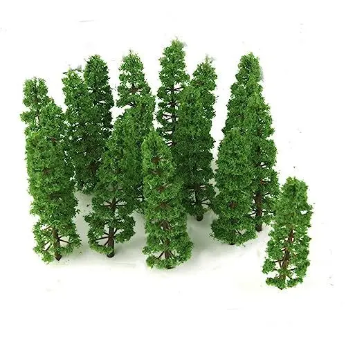 Produktbild: Artibetter 20st Landschaftsmodell Dekor Tanne Modell Tannenbaum Tannenbaum-Modell Moos Mini